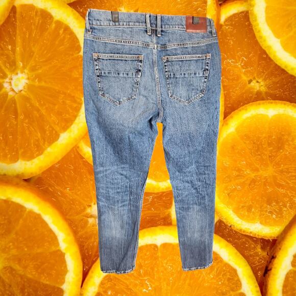 Red Ale By Alesbury Men's Blue Denim Athletic Relaxed Fit Jeans‎ size 30/32 - Picture 3 of 8